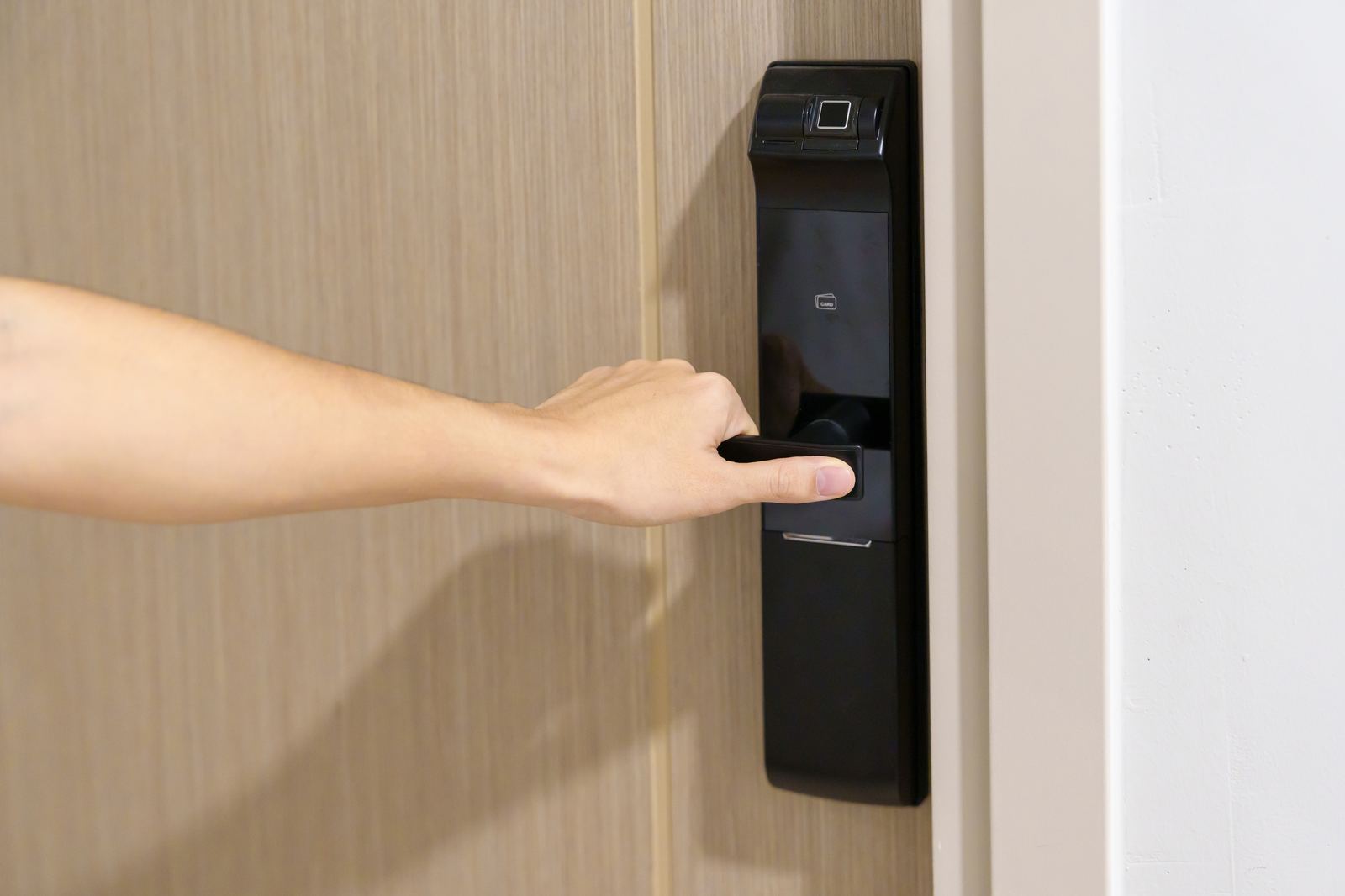 smart lock handle